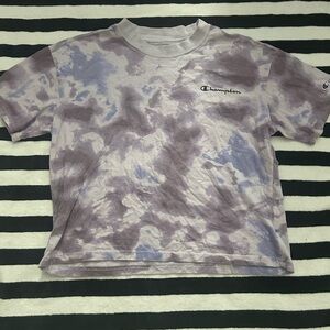 Champion Tie-Dye T-Shirt - Purple